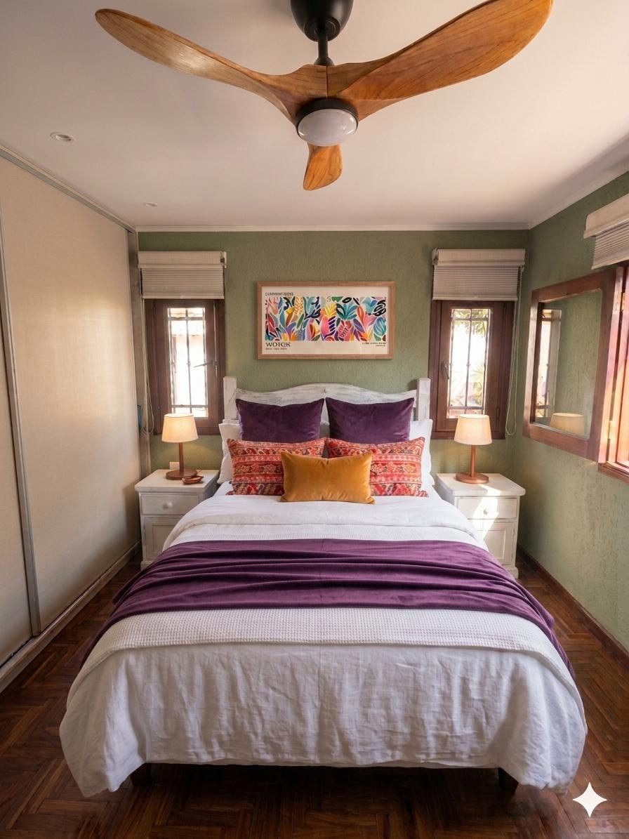 Proyecto Cruz, dormitorio principal