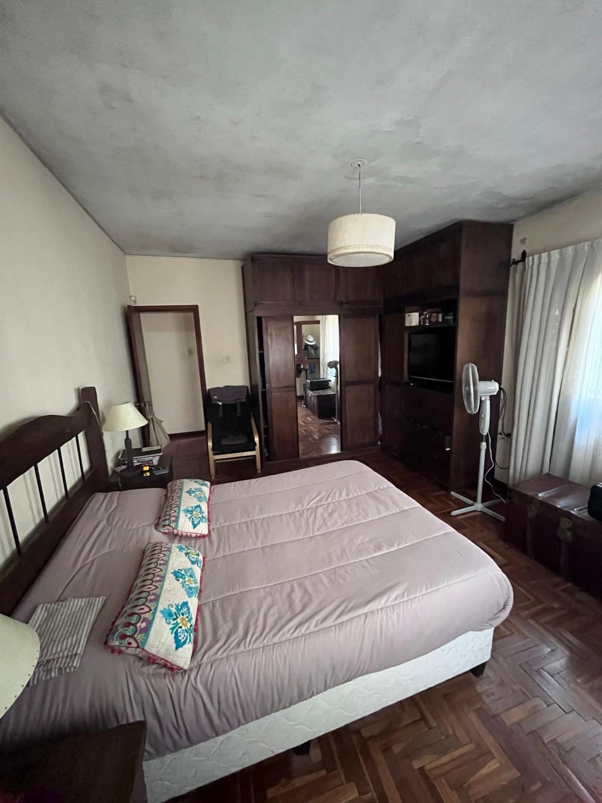 Dormitorio antes, con placard provisorio