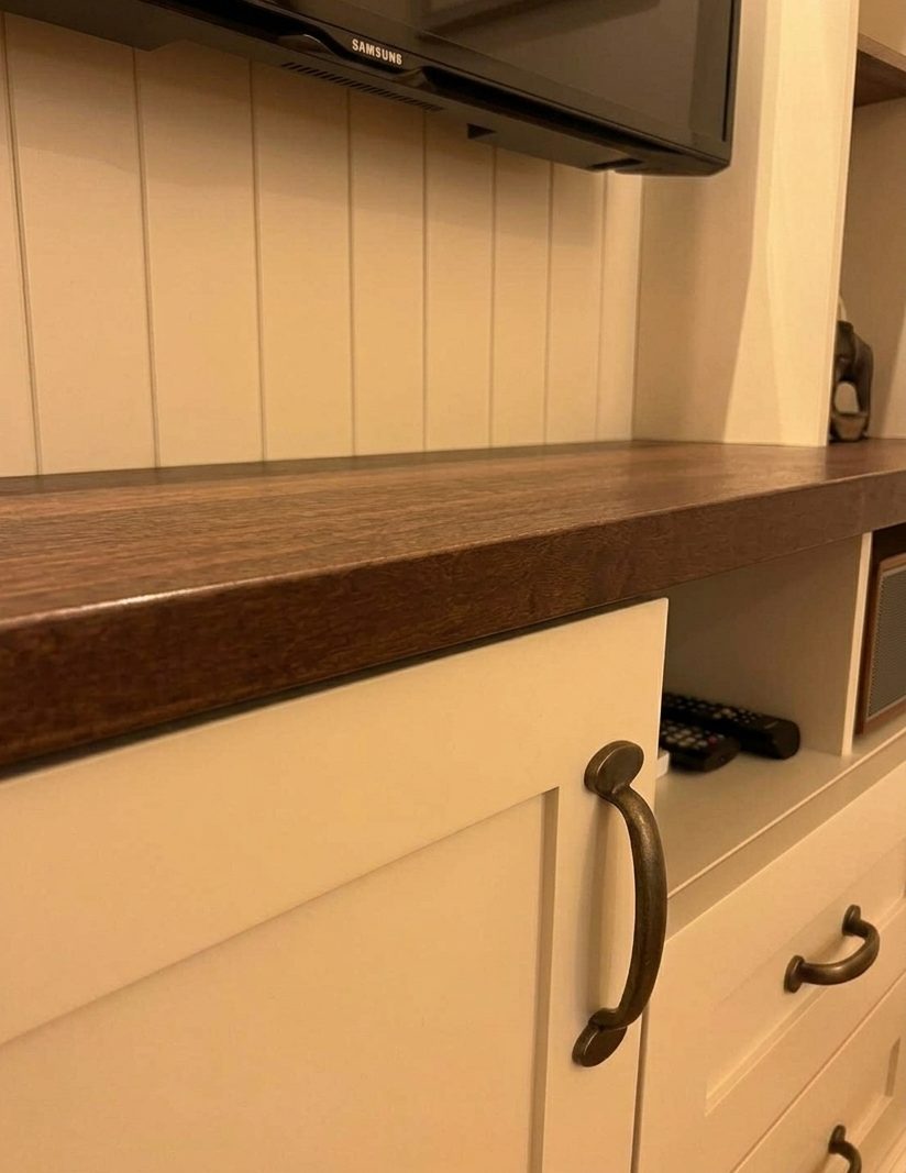 Detalle de terminaciones del mueble