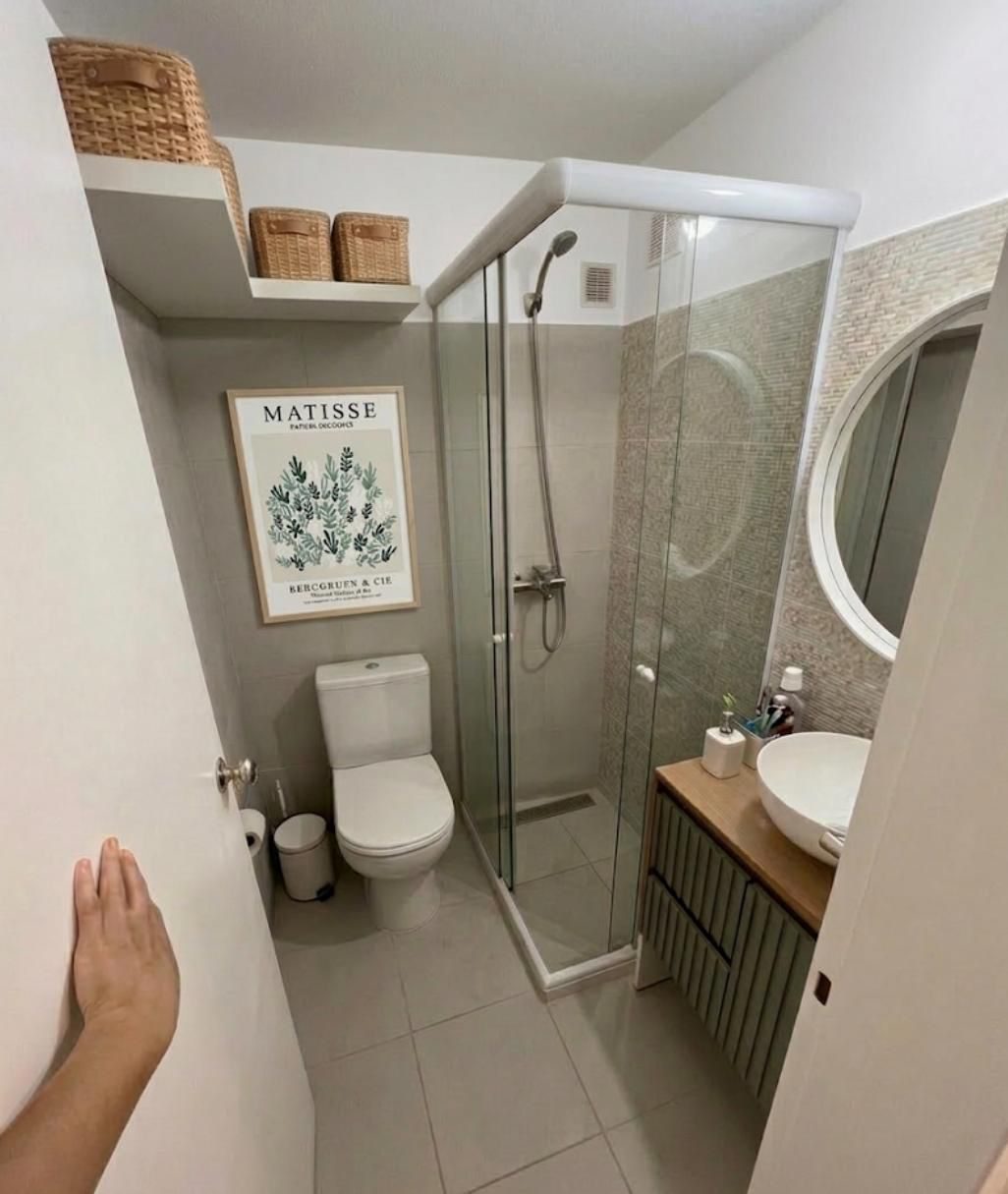 Baño social terminado