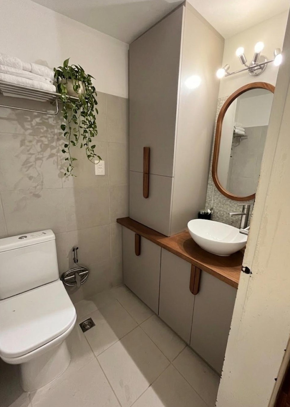 Proyecto Las Heras · Baño resultado